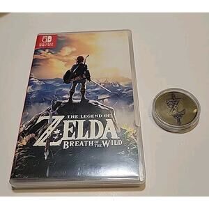 Zelda Switch Case Only, Zelda Double Sided Coin Collectible